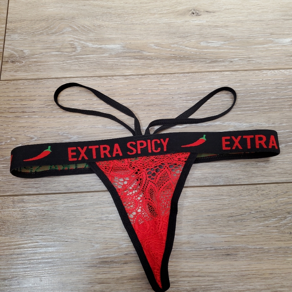 Vibes extra spicy panty thong sz M/L
